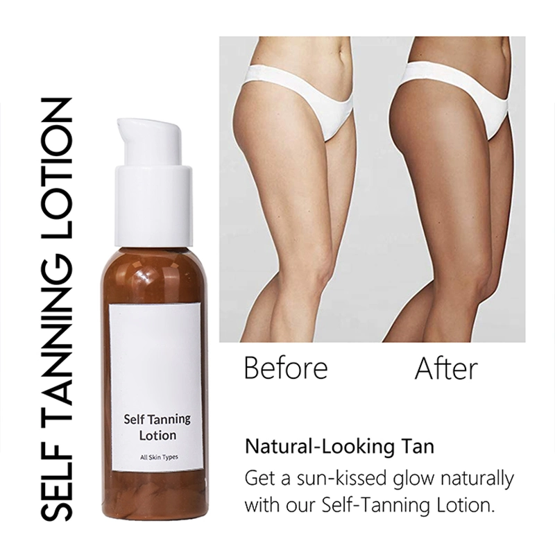 Self-Tanning Lotion with DHA Dark Gradual Self Taning Cream Tan