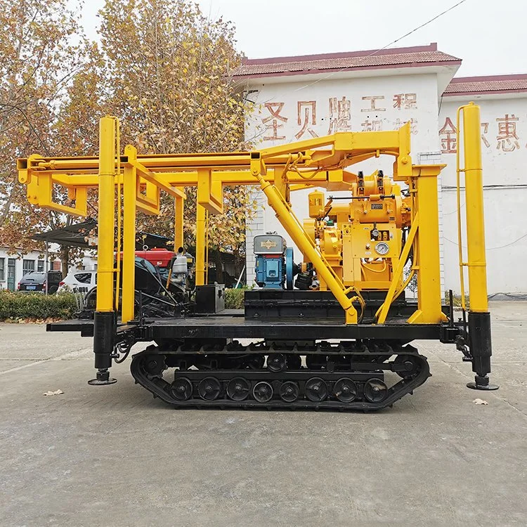 100m 150m 200m Trailer Mounted Hydraulic Borehole Water Well Drill Rig Core Drilling Rig