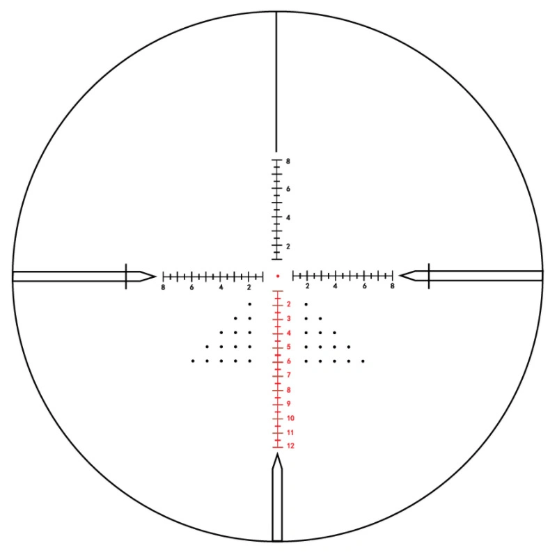 Visionking 3-12X42 أول طائرة محورية الهواء الرفرفسككوب المسدس الصيد التكتيكي التصوير