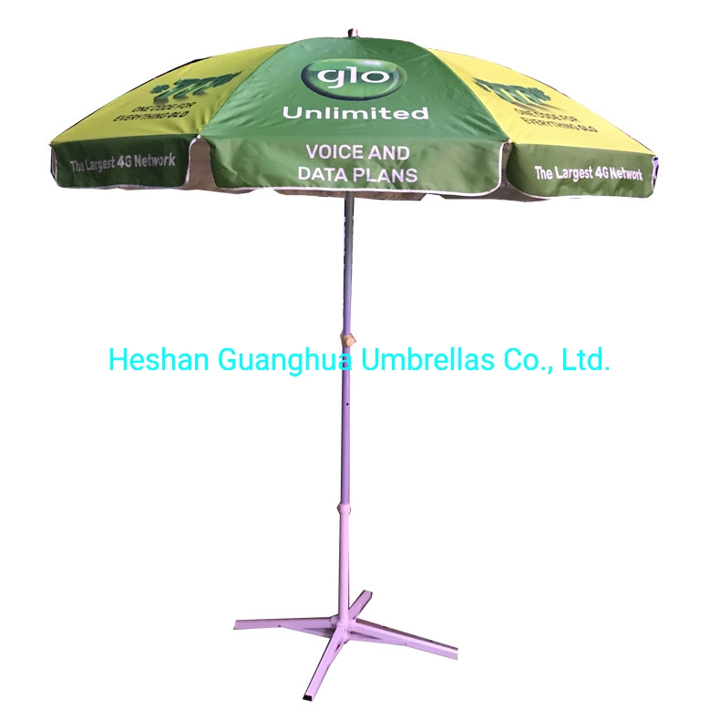 48 polegadas Outdoor Custom Advertising Beach Sun Guarda-sol Parasol Guarda-chuva