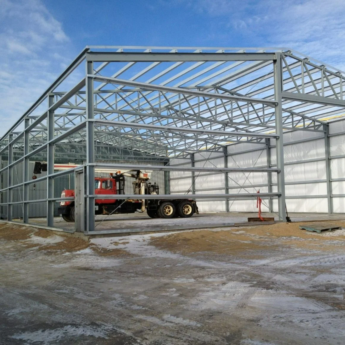 Prefabricated Light Steel Structure Warehouse Construction