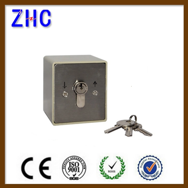 Electric Rolling Door Aluminum Casting Safety Key Operated Switch