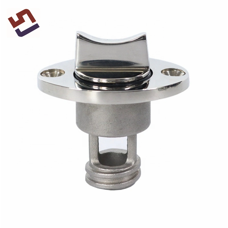 Precision Casting 316 Stainless Steel Marine Hardware Boat Deck Drain Plug