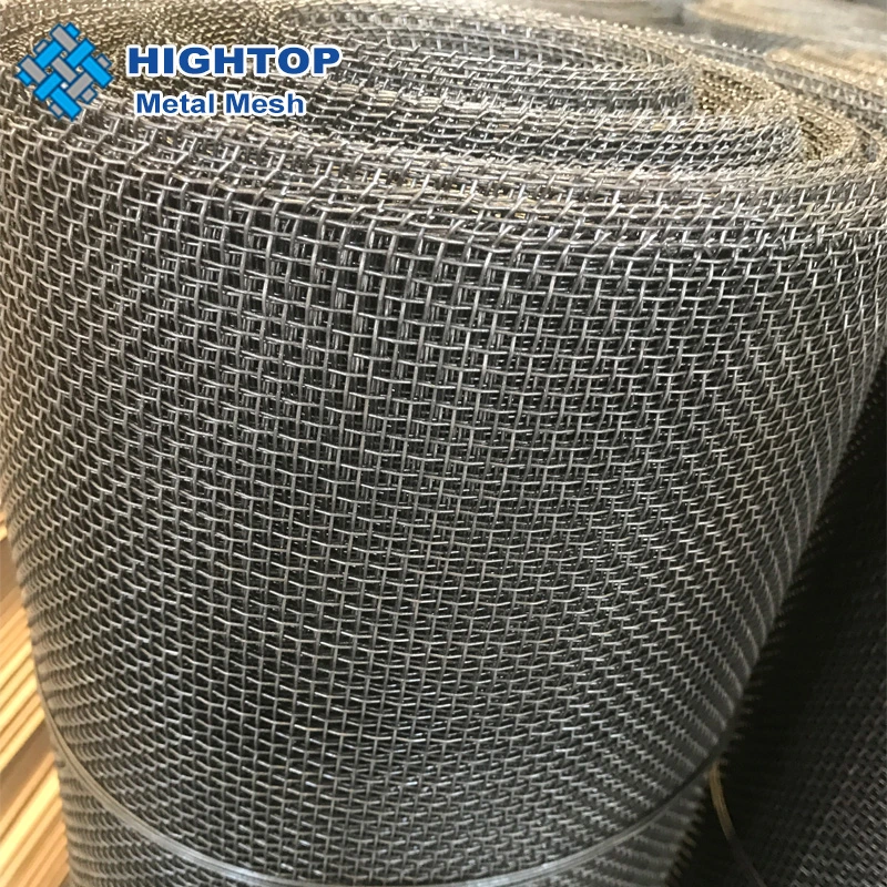 Plain Weave Pattern 20 40 50 60 70 80 Mesh Black Iron Plastic Extruder Filter Mesh