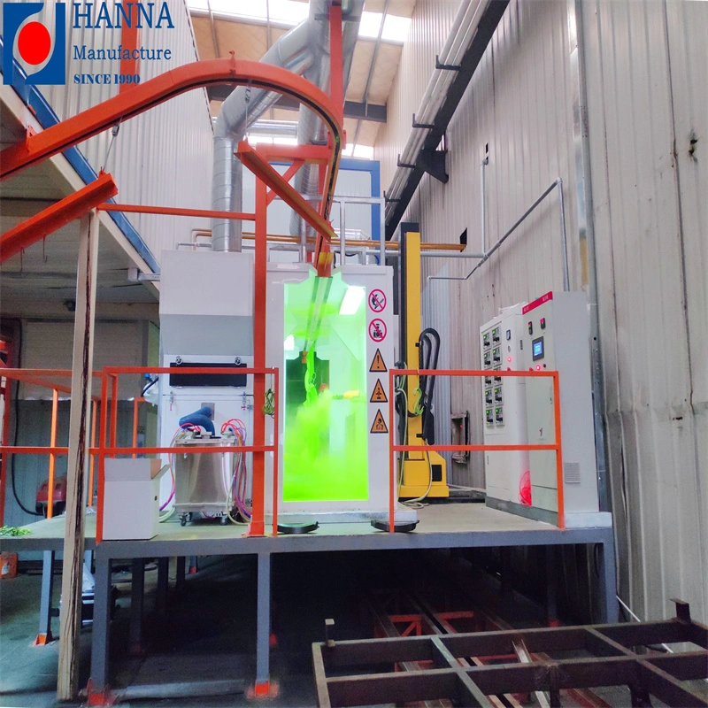 Store Shelf Rack Automated Powder Coating Equipment for Sale