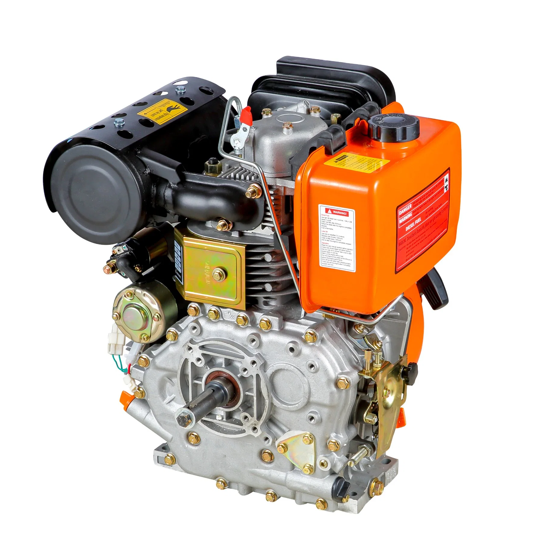 Changchai 7.5kw 15HP Electric Start Air-Cooled 4-Stroke 192f Diesel Engine Price