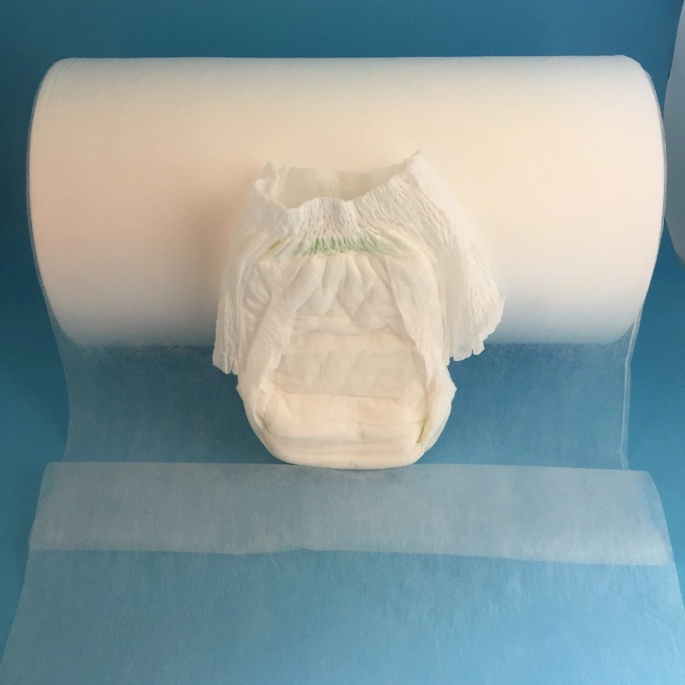 High Quantity Super Soft SSS Hydrophilic PP Spunbond Nonwoven Topsheet Diaper Material