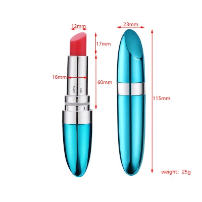 Mini Lipstick Masturbation Jump Egg Vibrator Vagina Butt Plug Chest G-Spot Massager