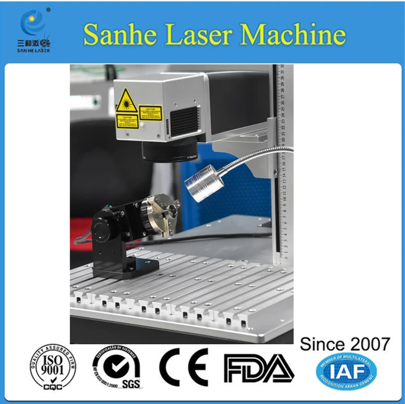 Chinese Supplier 50W60W CNC Animal Ear Tag Jewelry Fiber Laser Marking Machine for Metal