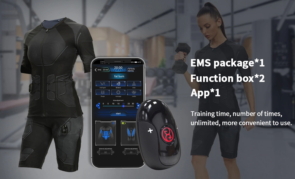 Electro stimulateur musculaire Fitness Utilisation de la beauté de l'équipement d'accueil personnelle la perte de poids