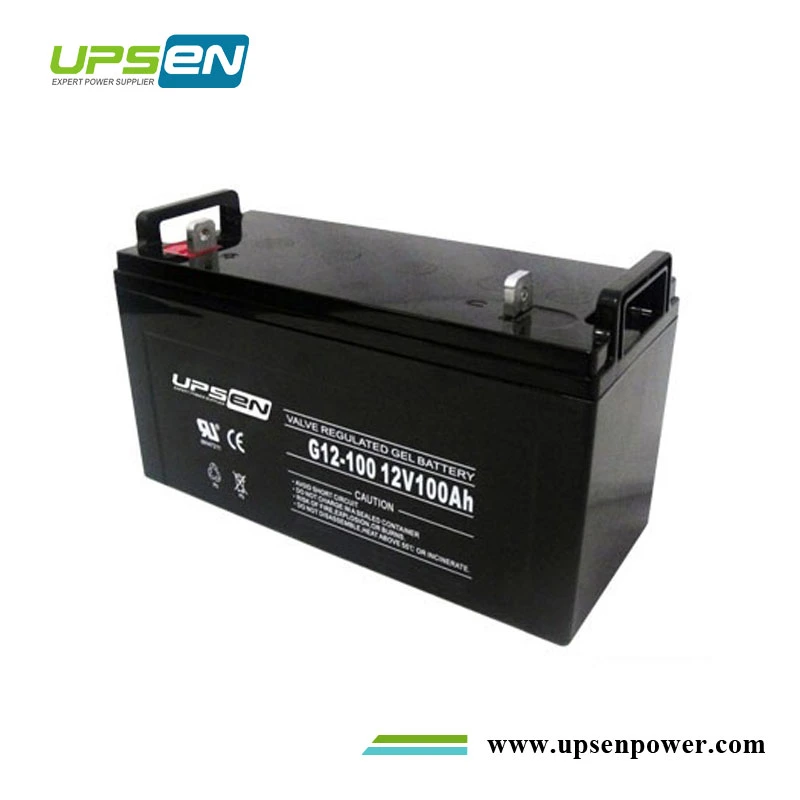 12V 100ah AGM Gel Battery with 10+ Years Lifetime for Solar System