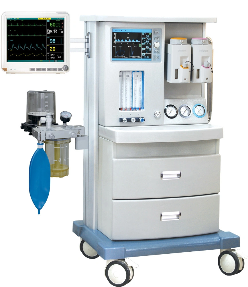 A máquina de anestesia instrumentos de anestesia com equipamento de anestesia cirúrgica de estação de trabalho