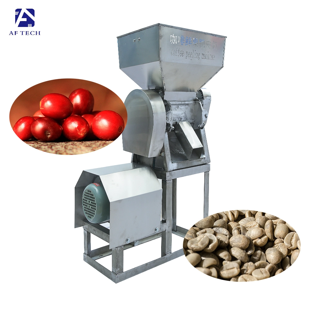 800kg/H Fresh Coffee Fruit Sheller Machine with Electric Motor/Diesel/Gasoline Engine