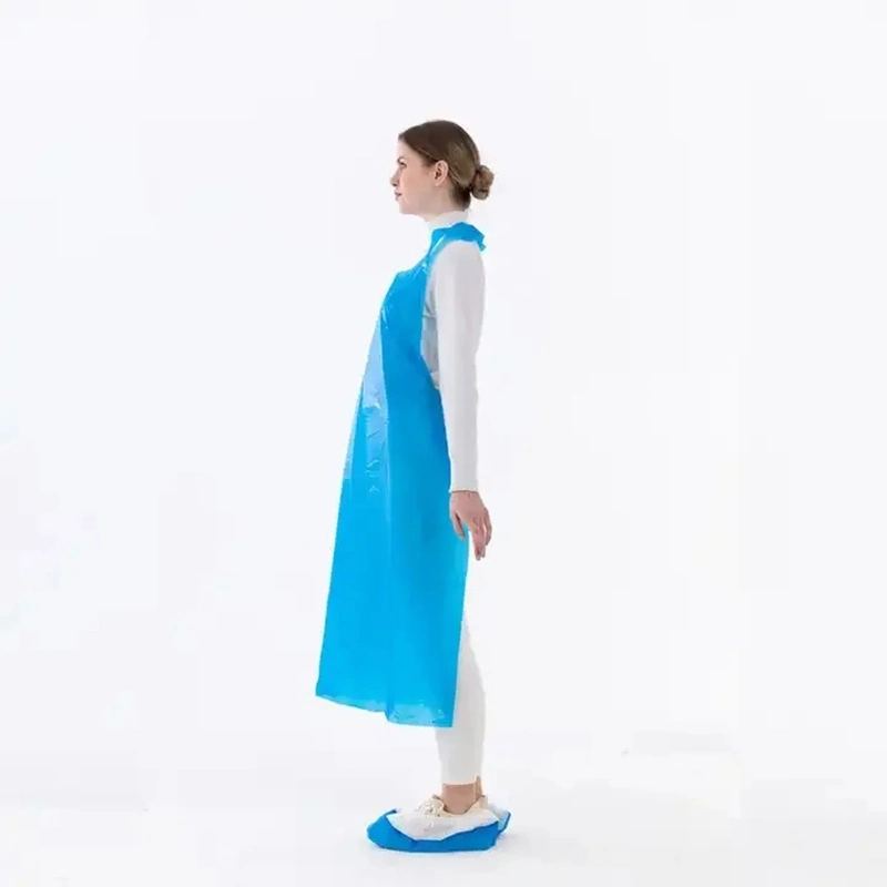 Disposable PE or Non-Woven Fabric Apron Waterproof Plastic Apron