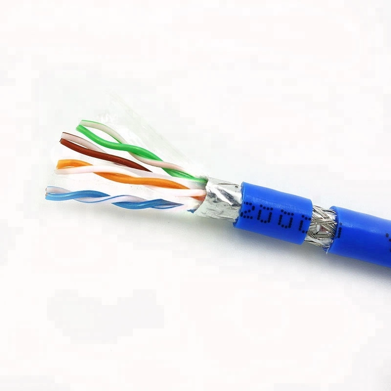 S/FTP Cat5e Al-Mg Braiding Outdoor LAN Cable