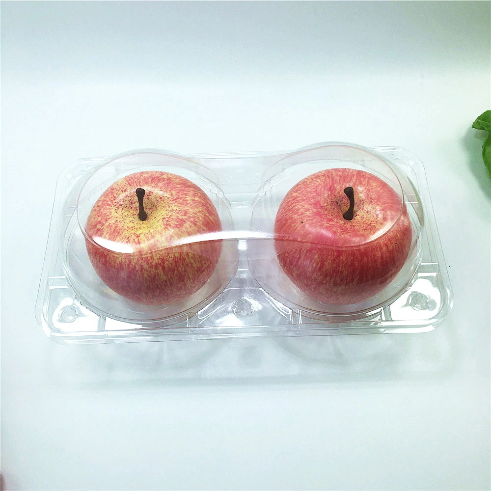 Plastic Blister Fruit Clamshell Box for Apple