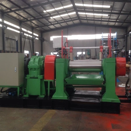 Ball Bearing Bush Two Roll Rubber Mixing Mill Machine