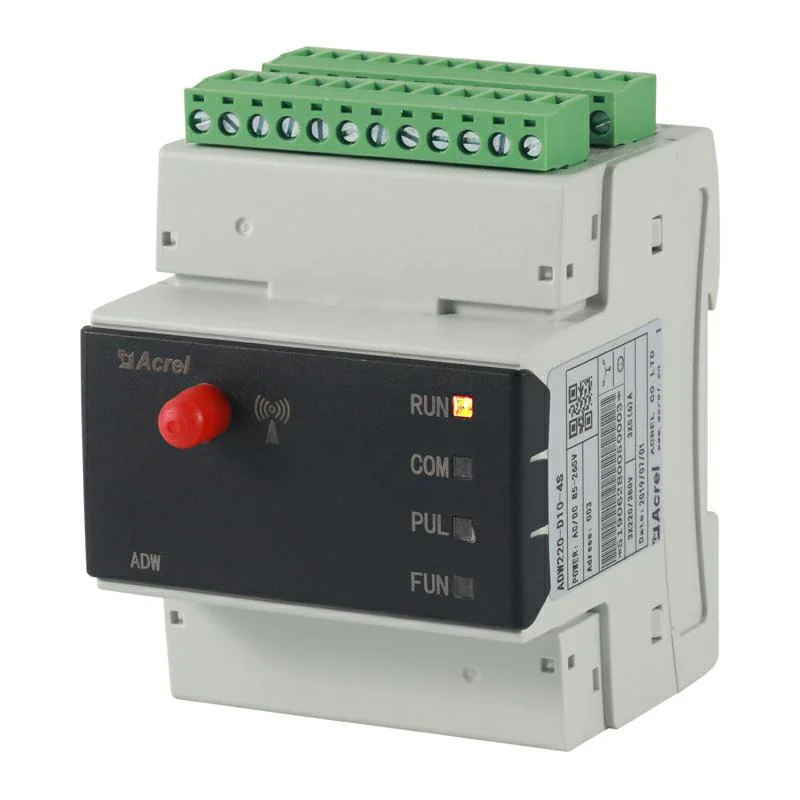 Adw220-D10-4s Smart Iot Meter DIN Rail Energy Meter Measuring 3 Phase Circuit Electric Parameters