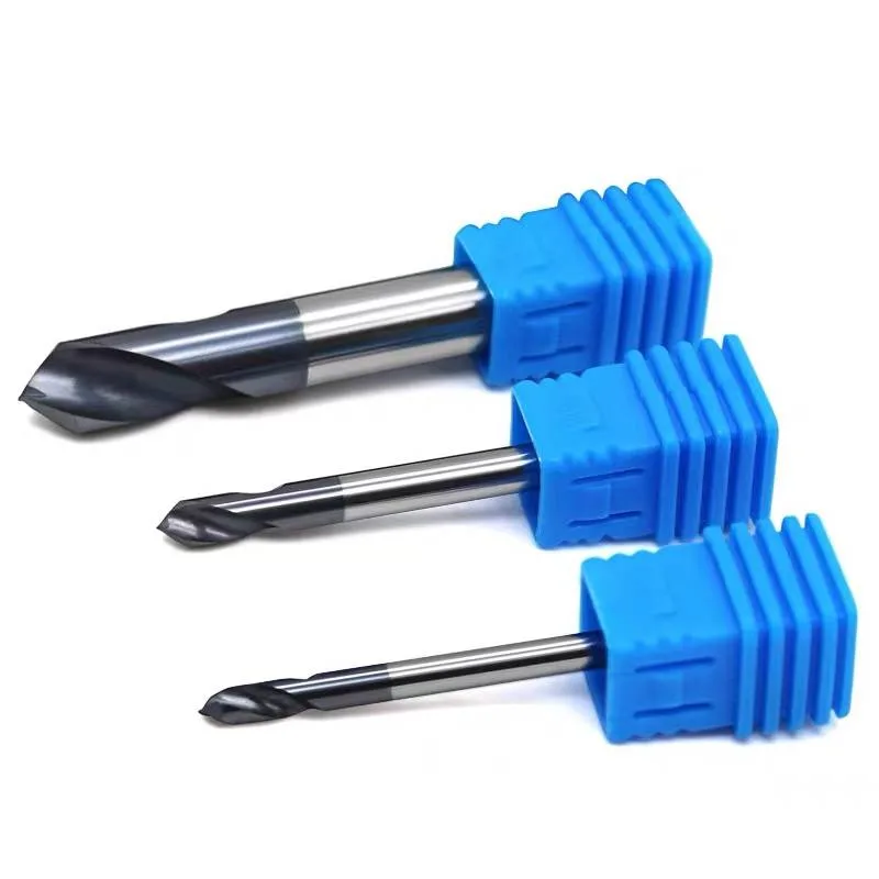 Wyk China High Speed Machine High quality/High cost performance  Tungsten Carbide 90 Degree Endmill Centering Drill Solid Carbide Cutting Tools Stainless Steel/Steel Twist Drill Bit