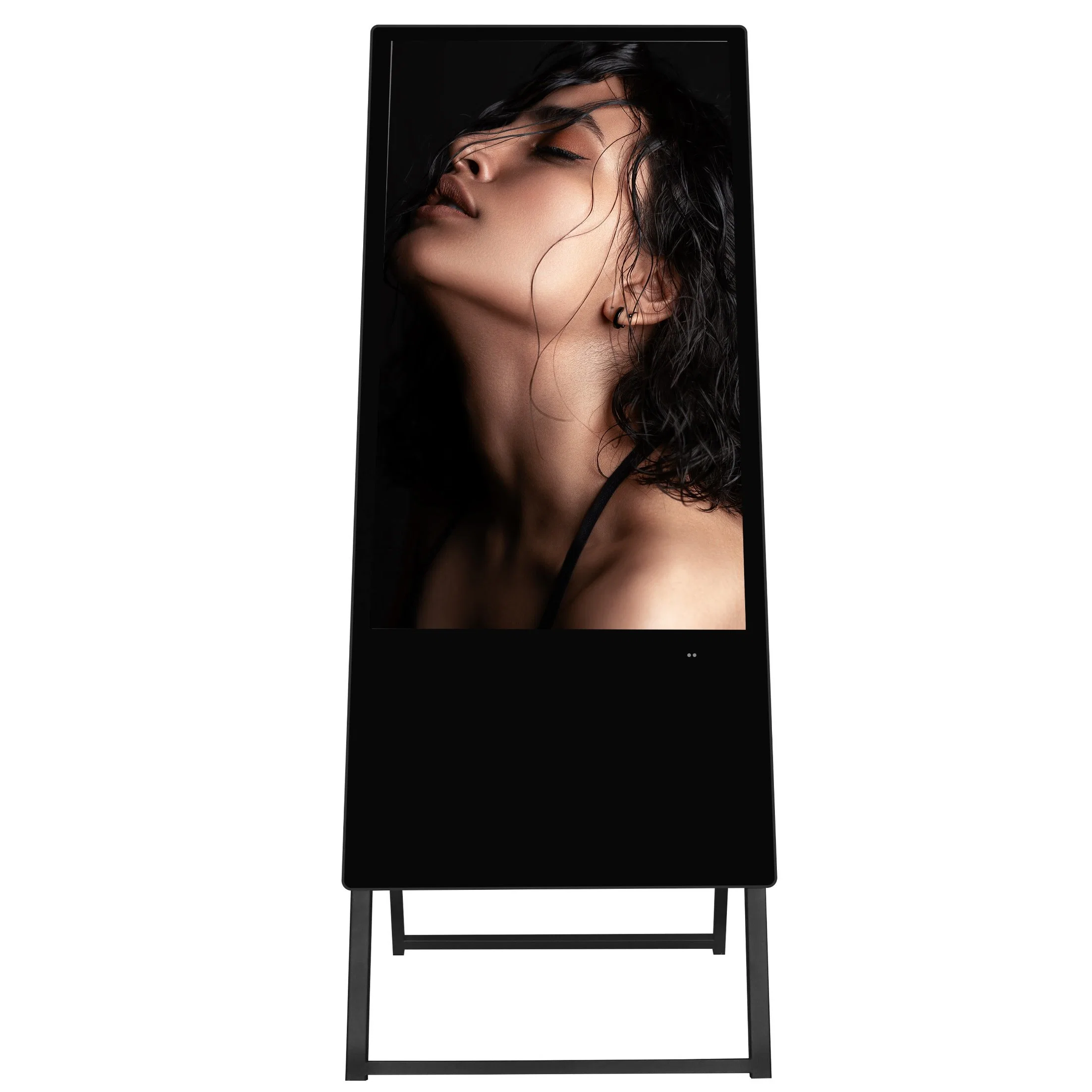 Portable Display Advertising Kiosk Android 43 Inch a-Board LCD Digital Signage