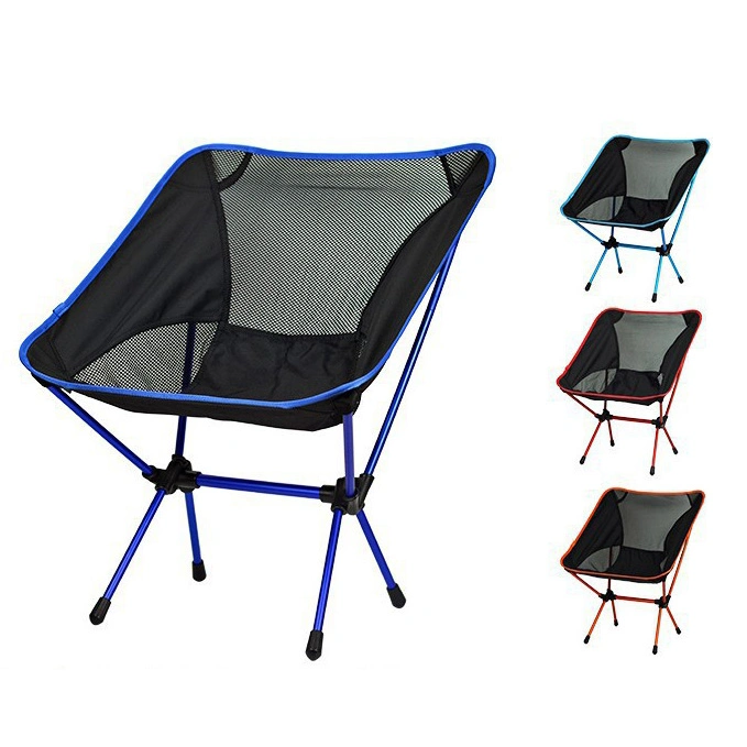 Portable Folding Ultralight Removeable Camping Beach Fishing Travel Hiking Picnic Moon Style Comfy Chairs