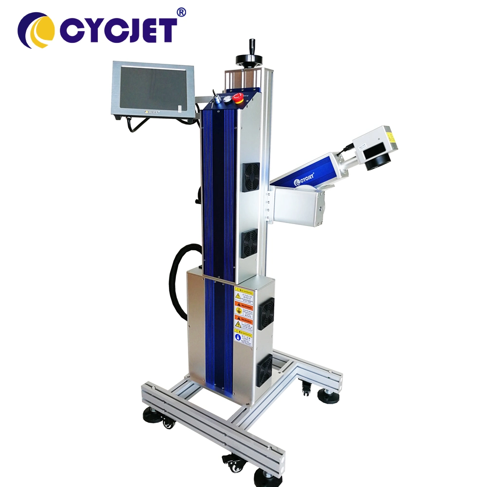 Cycjet Lf50f Online Hochgeschwindigkeits-Faser-Laser-Markiermaschine