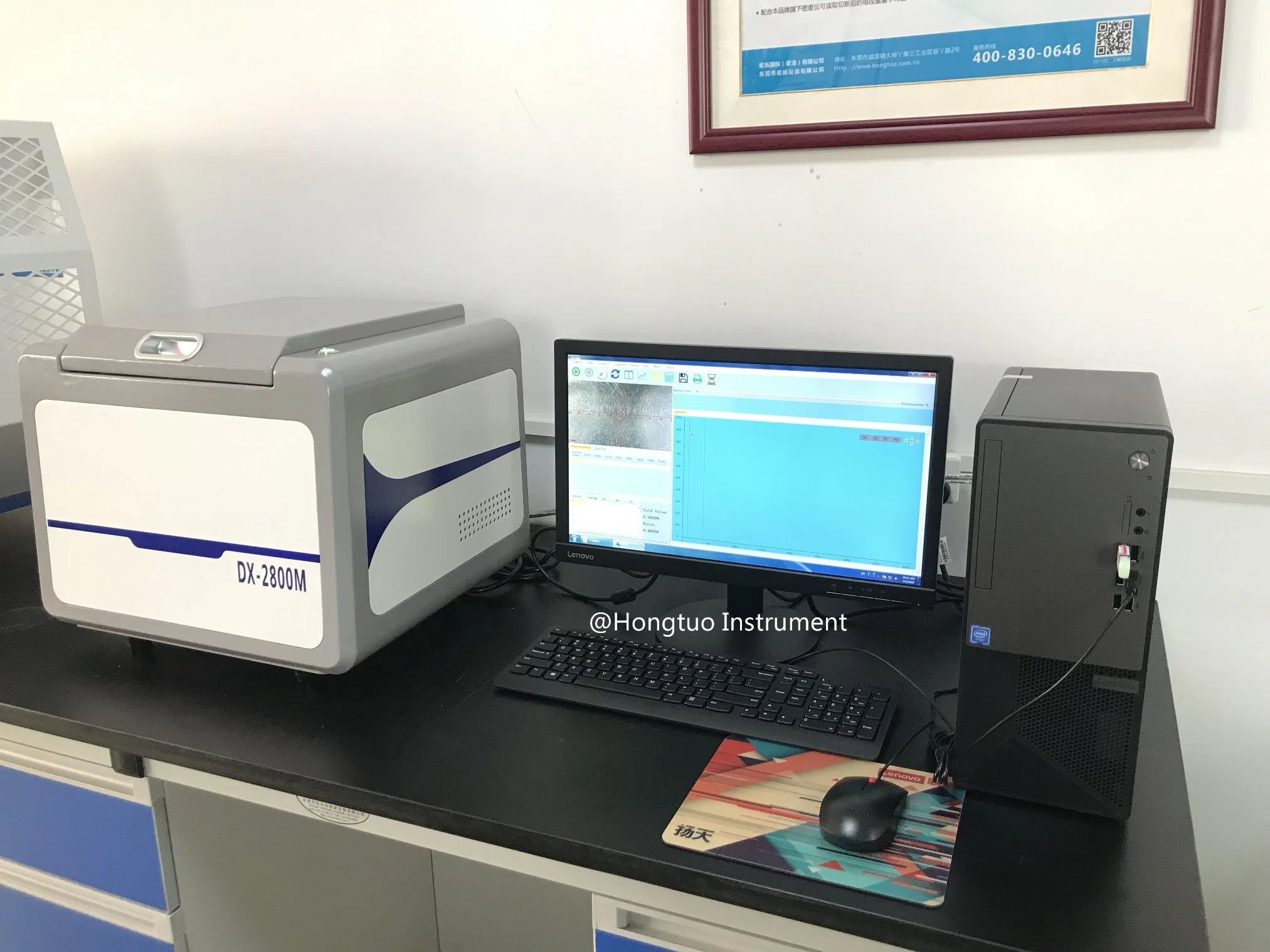 DX-2800M High Precision Xrf Spectrometer For Full Precious Metals Test