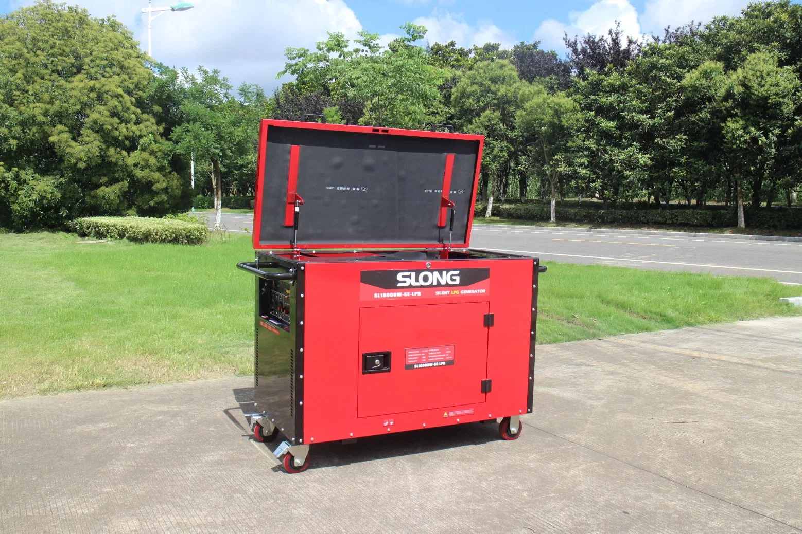 Slong 15kw 17kw Pure Silent LPG Generator Set Erdgas Generator