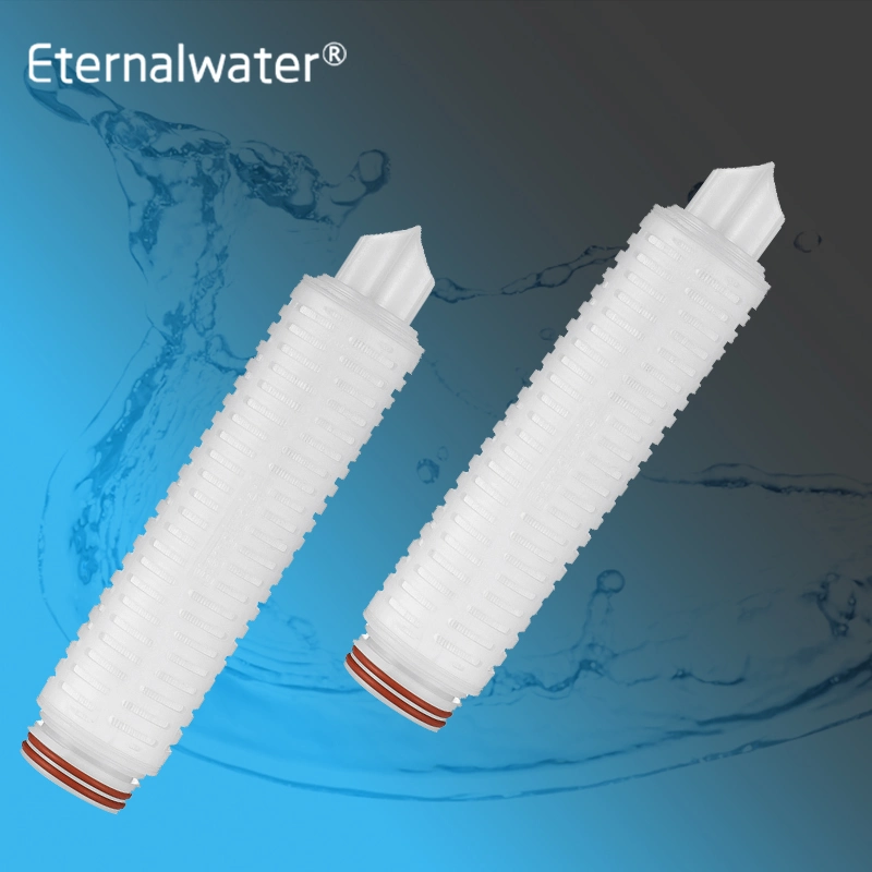 0.1micron Hydrophobic PTFE Membrane Compressor Air Filter Element for Pharma Industry