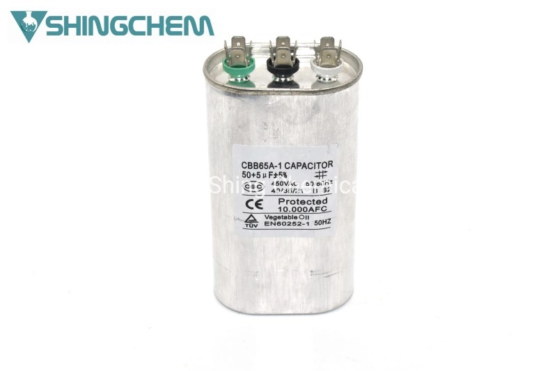 Air Conditioner Refrigerator Motor Capacitor Cbb65 AC Motor Running Capacitor