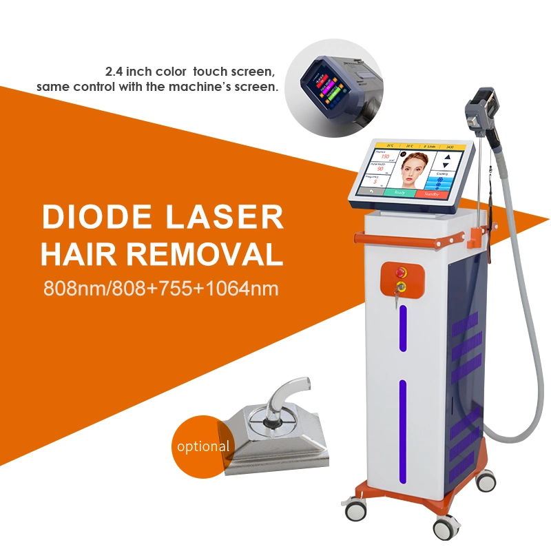 Germany Medical Distributor Alexandrite 3 Waves Diode Laser Hair Removal Machine Beauty Equipment