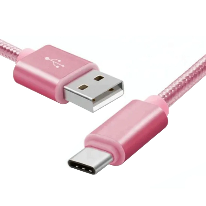 Braisé en nylon à haute vitesse USB 2.0 /3.0 Type de câble A de type C