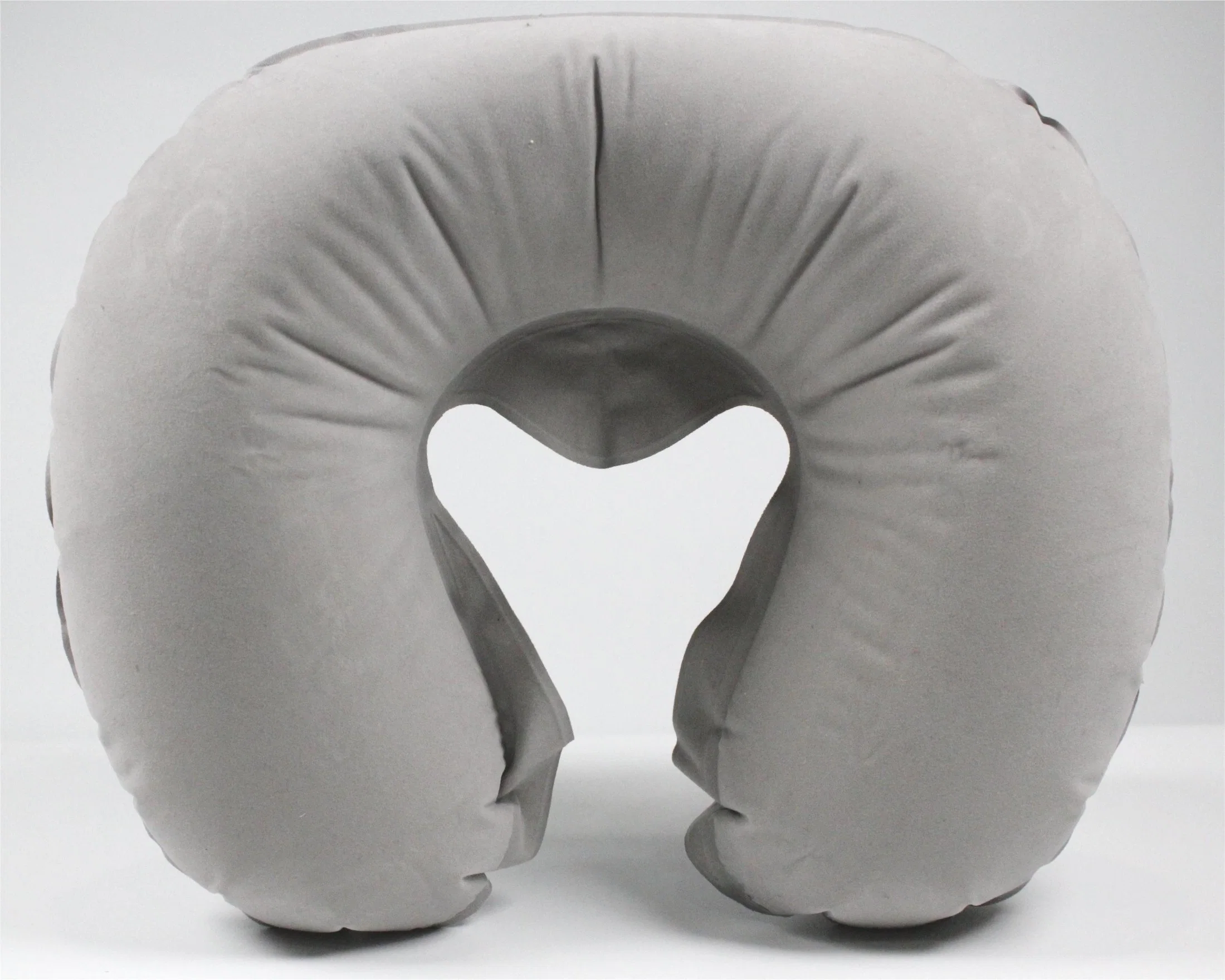 2023 New Design OEM Custom Inflatable Air Pump Soft Neck Support Travel Pillow for Airplanes