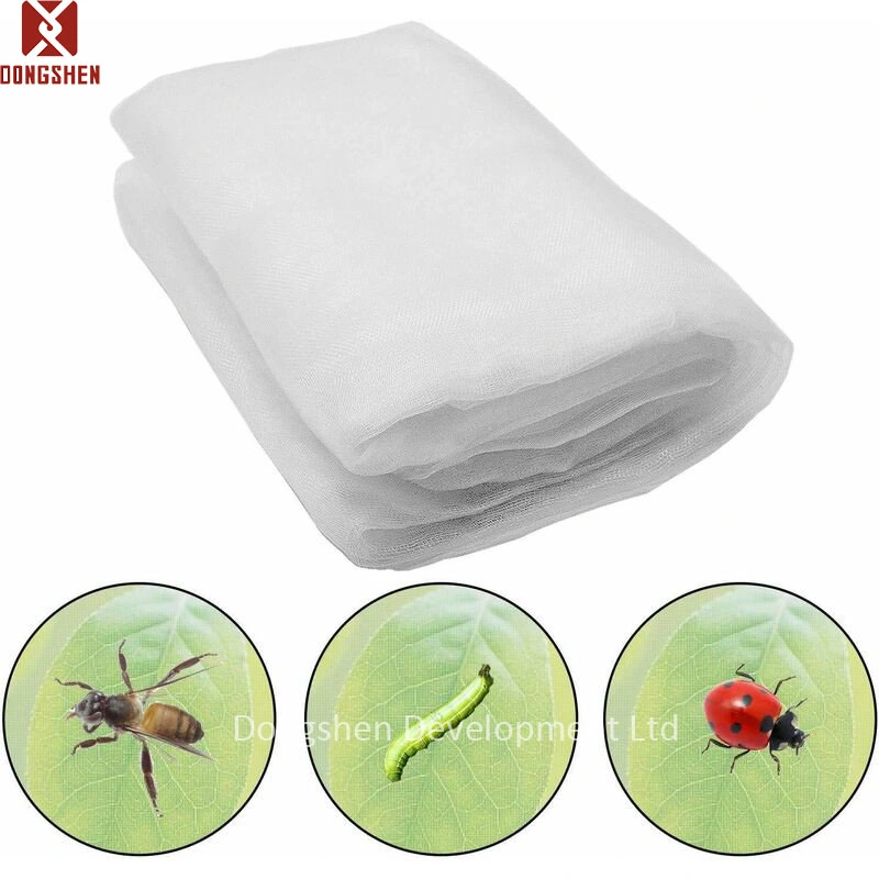 Woven Vegetable Crops Proof HDPE UV Treated Butterfly Fly Bee Anti Insect Garden Cover Net