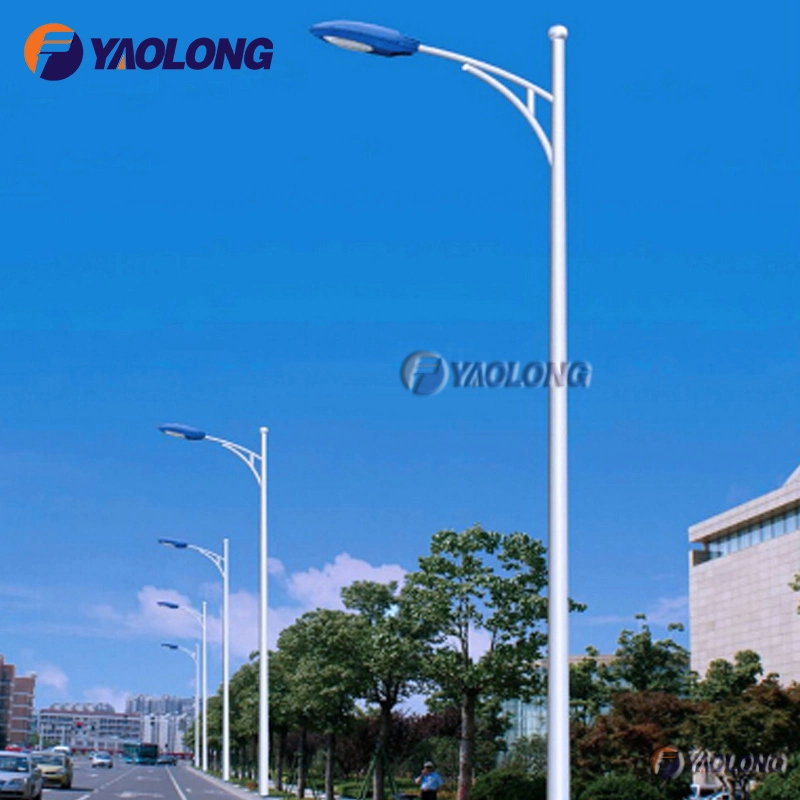 9m Outdoor Wind Resistant LED Aluminum in Ground Light Pole