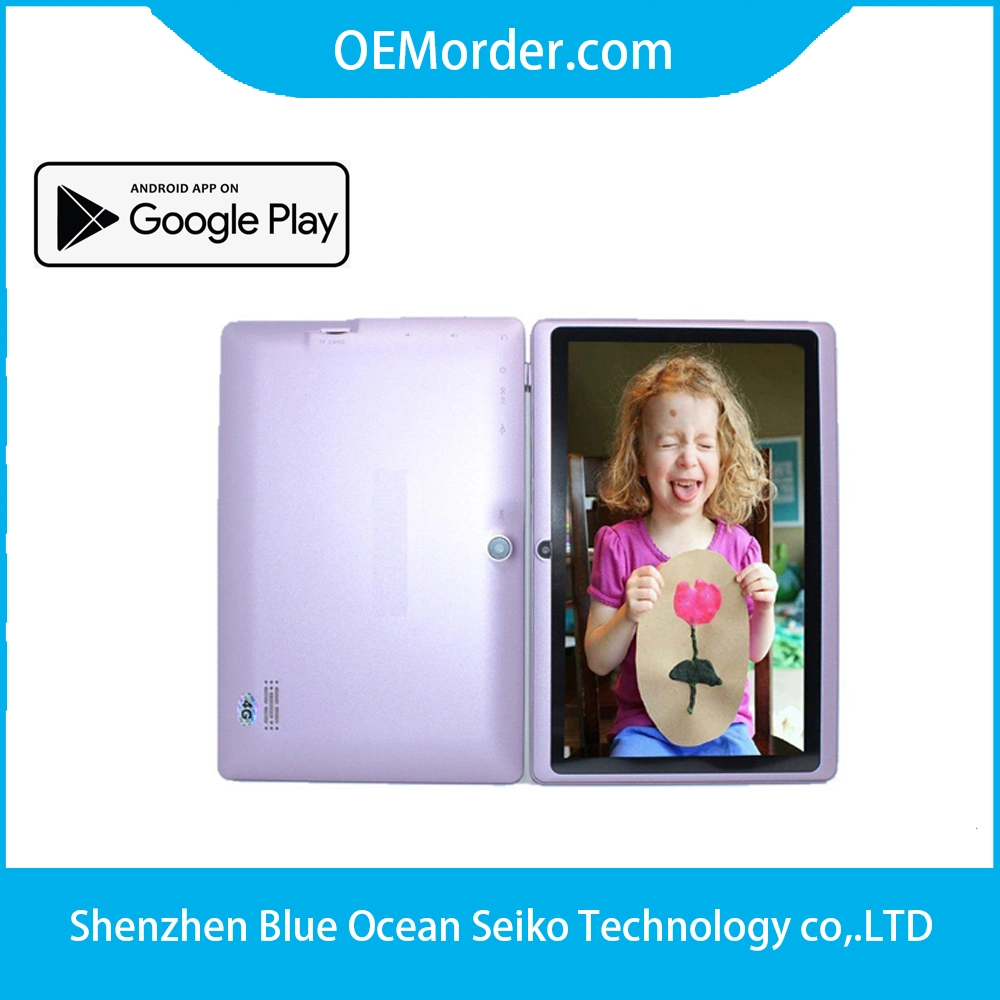 in Stock Q88 Tablet PC 7 Inch HD1024*600 A33 Quad Core Android 6.0 Kids Tablets Education Apk