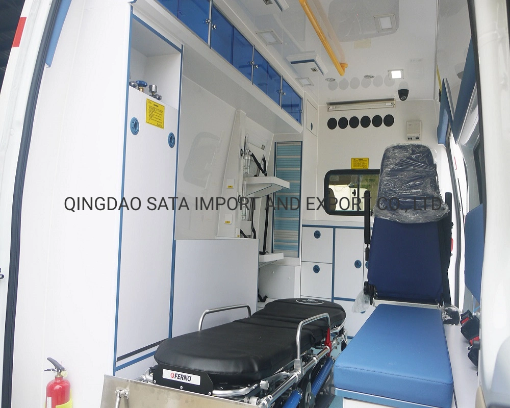 Ford Quanshun Hospital móvil de transporte de rescate de emergencia ambulancia Van