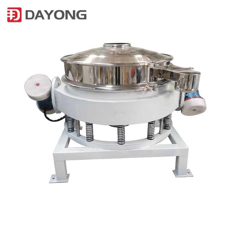 Circular Chemical Industry Vibrating Direct Discharge Vibratory Sieving Equipment