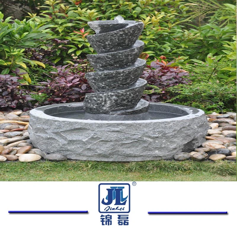 Natural Stones Granite/Marble Stone Water Fountain for Garden Decoration/Landscaping