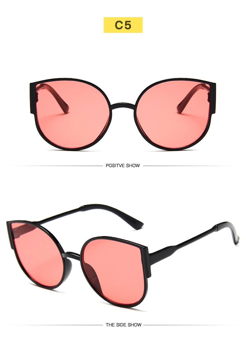 New Style Plastic Frame Cat Eye Sunglasses Women Retro Trend