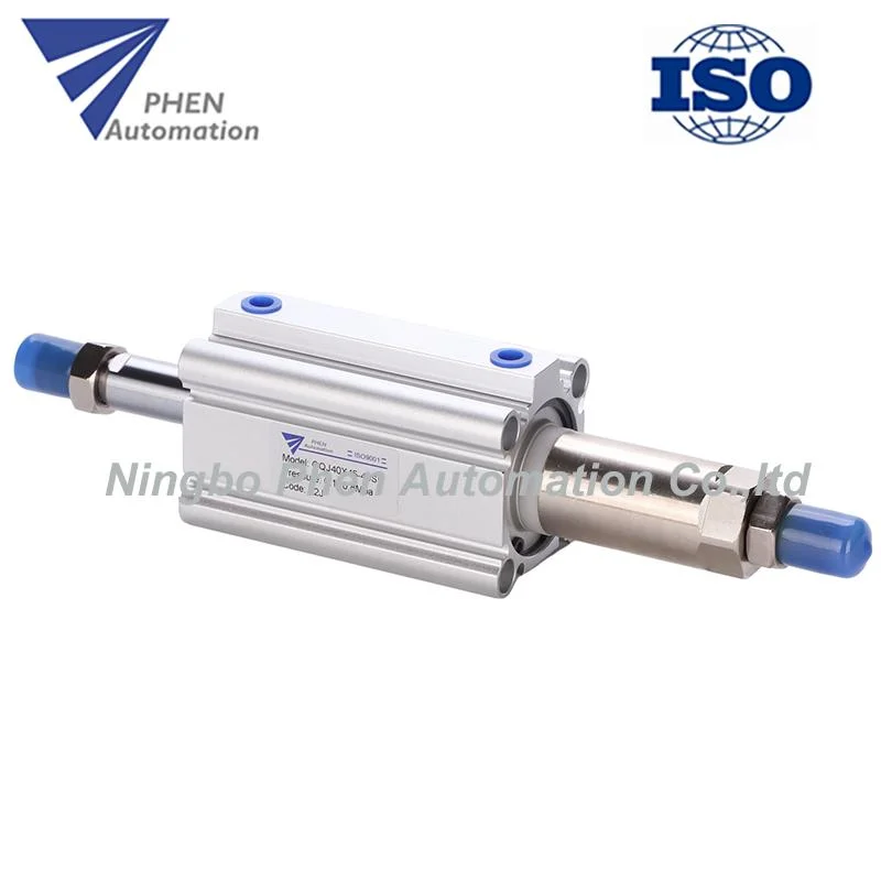 ISO Standard Aluminium Alloy Double Acting Rodless Compact Thin Pneumatic Air Cylinders