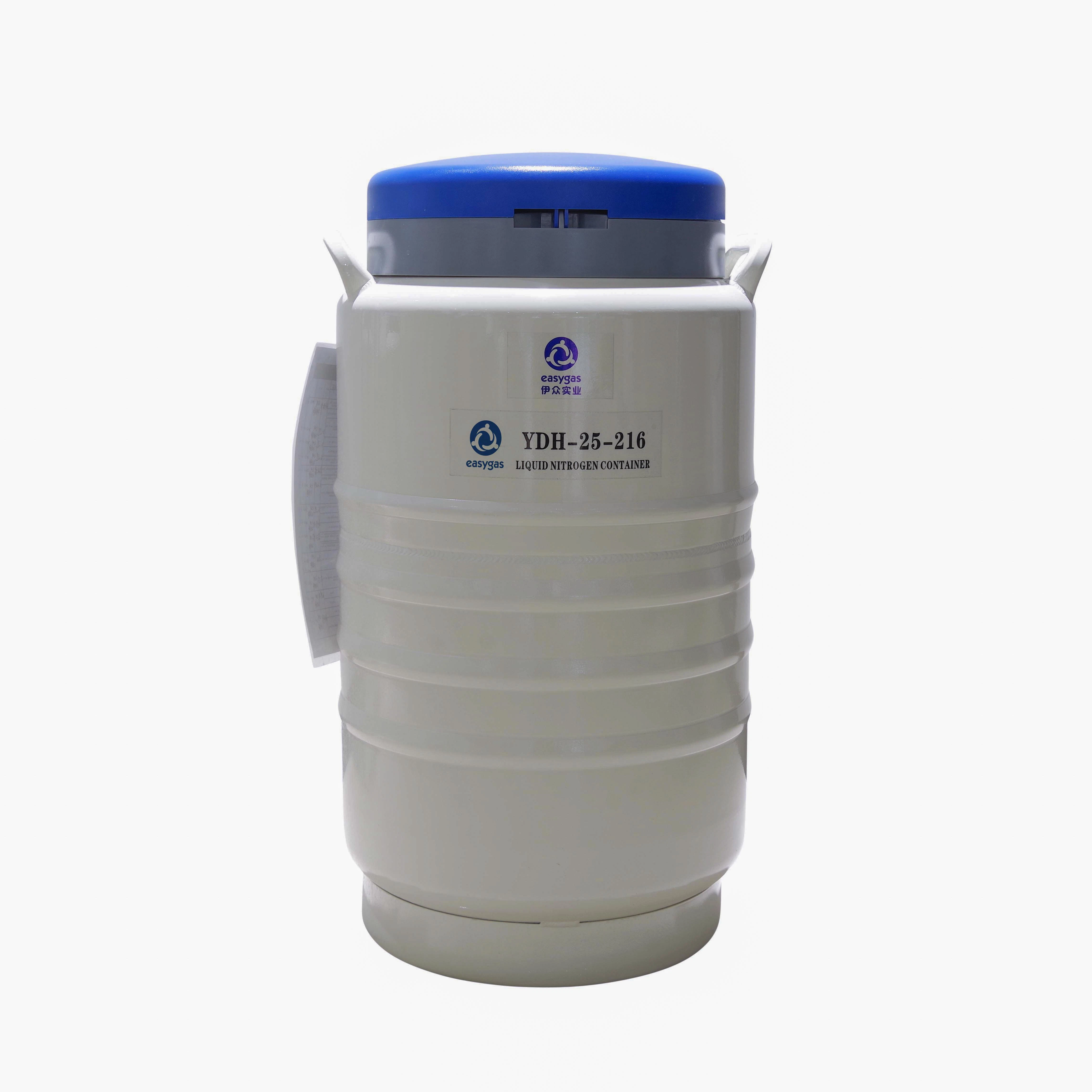 Yds-25 Liquid Nitrogen Tank Cryogenic Dewar Liquid Nitrogen Container for Semen Storage