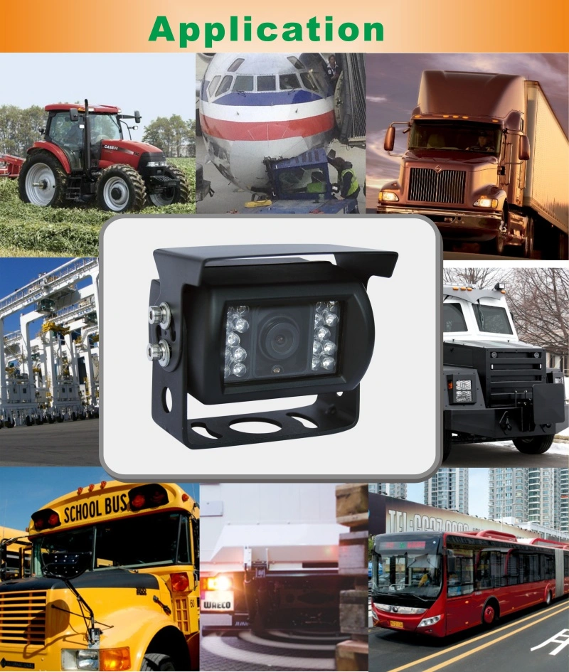 Rear View Camera for Farm Tractor Agricultural Equipment Airport Vehicle Safety Vision