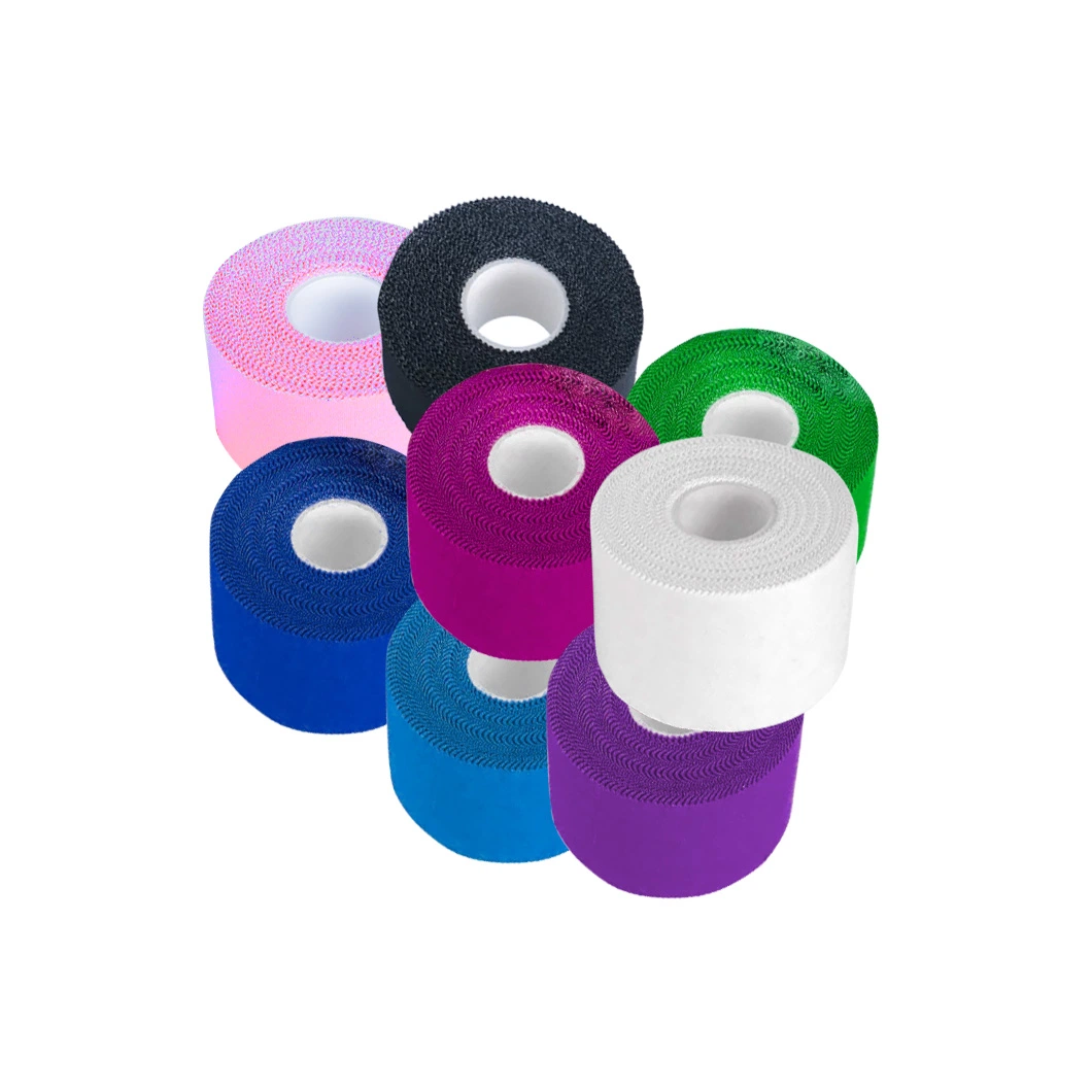 China Kinesiology Tape Manufacturer 100% Cotton Athletic Sport Tape