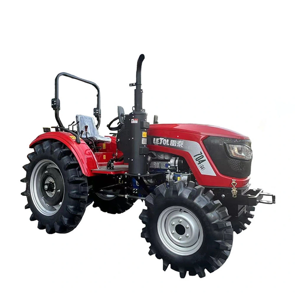 Factory Manufacturer Supply 70HP 4WD Agricultural Wheel Farm Tractor Made in China