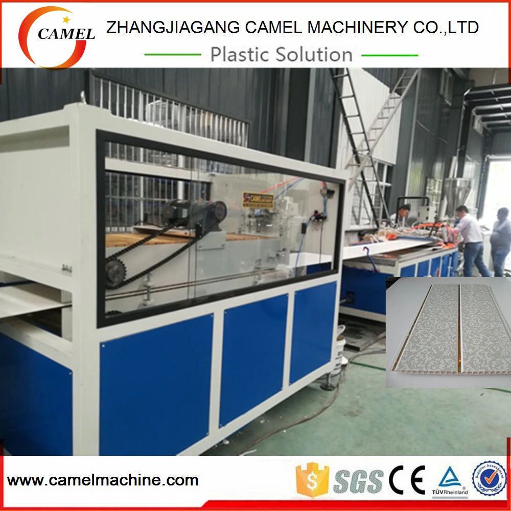 Camel Machinery PVC Ceiling Plastic Gusset Plate Production Line Plastic Plate Making Machine for Price