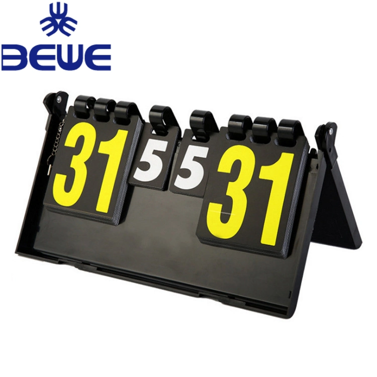 Wholesale/Supplier Price Foldable Football Basketball Baseball Sports Plastic Scoreboard