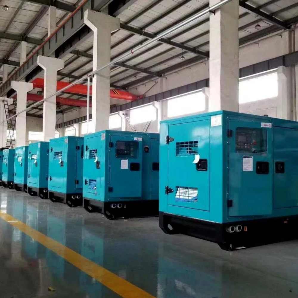 3 Phase Auto Electric Plant 20kw 30kVA 50kVA 150kVA 250kw Power Genset with Diesel Engine Generator Silent 100kVA