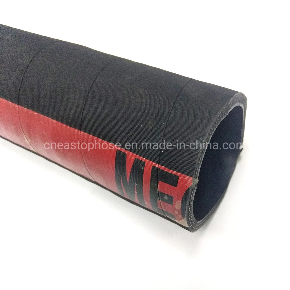 Nr & SBR Synthetic Black 1 2 3 Inch Flexible Water Pump Rubber Suction Hose with High Tensile Helix Steel Wires