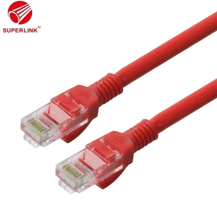 Sin blindaje Cat Cat5e 6A Network Patch 4 pares trenzados de enchufe del cable de conexión de cable de red